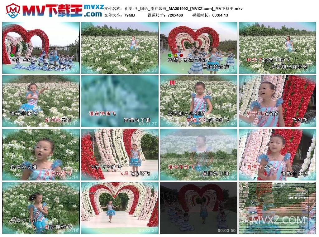 孔莹-飞_国语_流行歌曲_MA201992